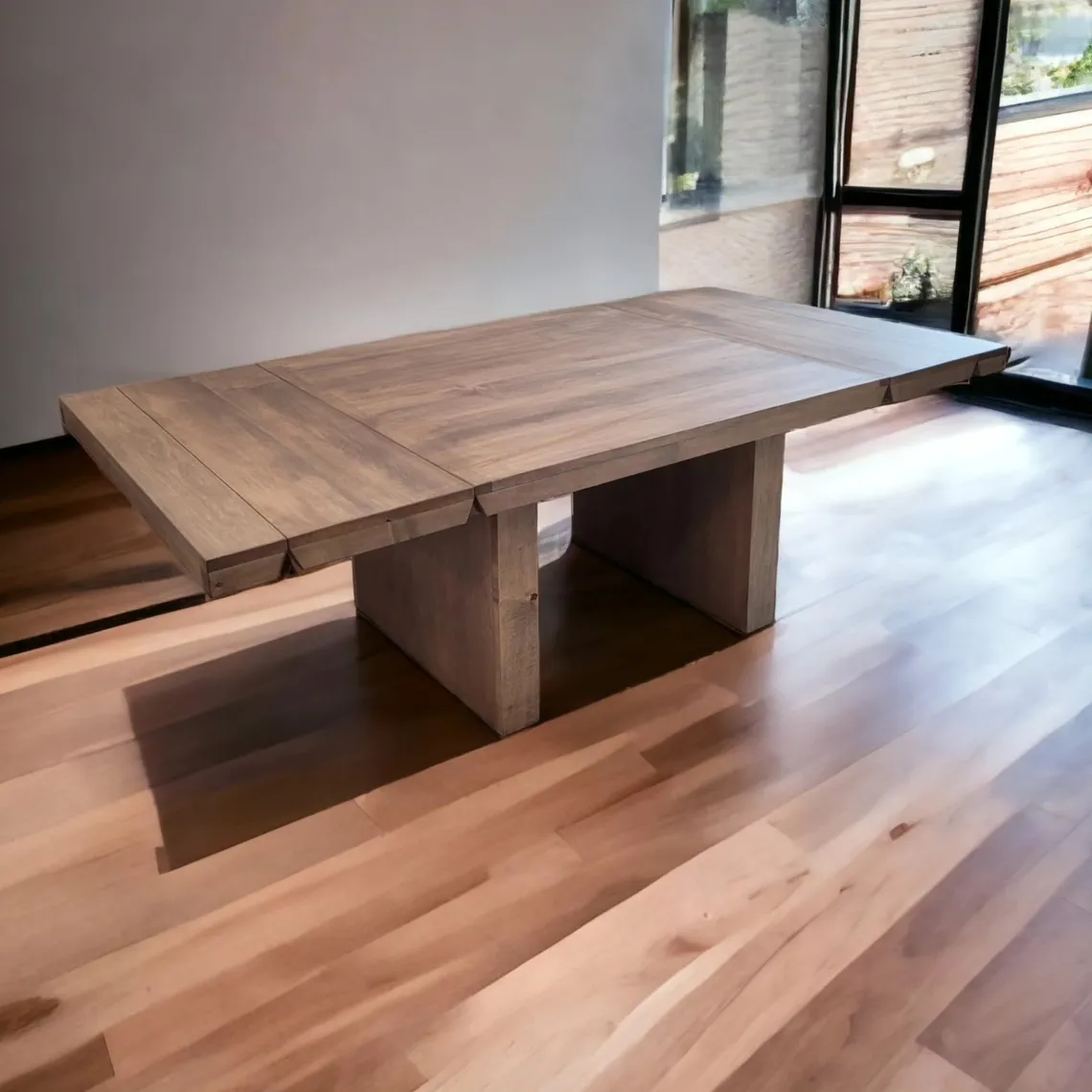 Extension table that grows from six to ten